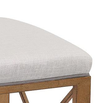 Medallion Gold Single Bench