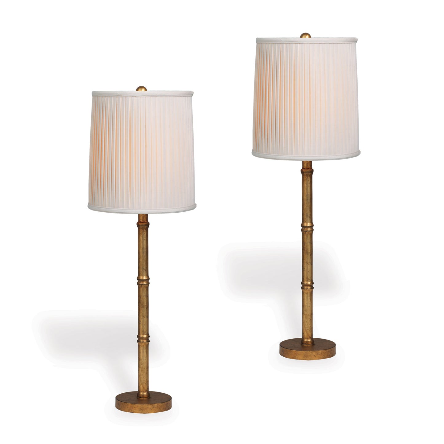 Lauderdale Gold Buffet Lamp 33"H (set of 2)