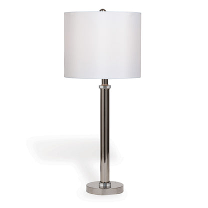 Diana Nickel Buffet Lamps 29"H (set of 2)