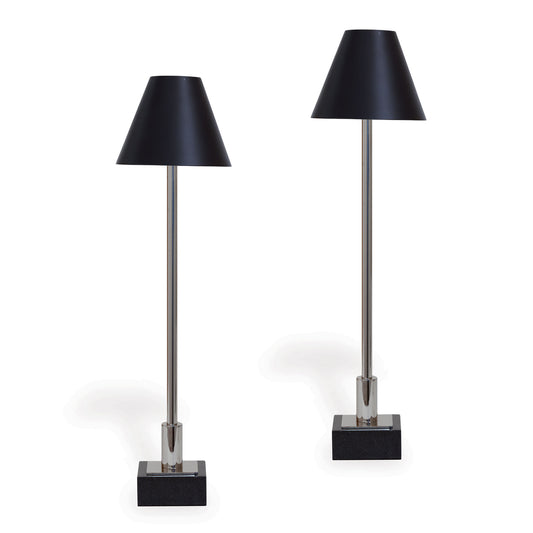 Marais Nickel Buffet Lamp (set of 2)