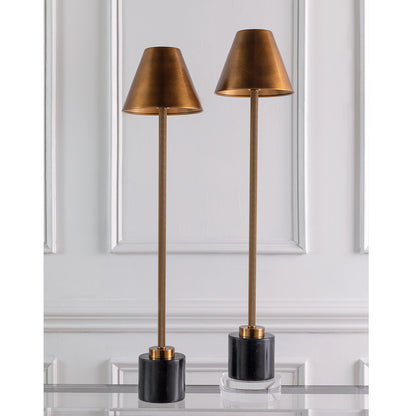 Parliament Brass Buffet Lamp (set Of 2)
