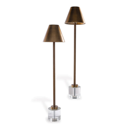 Parliament Crystal/brass Buffet Lamp (set/2)