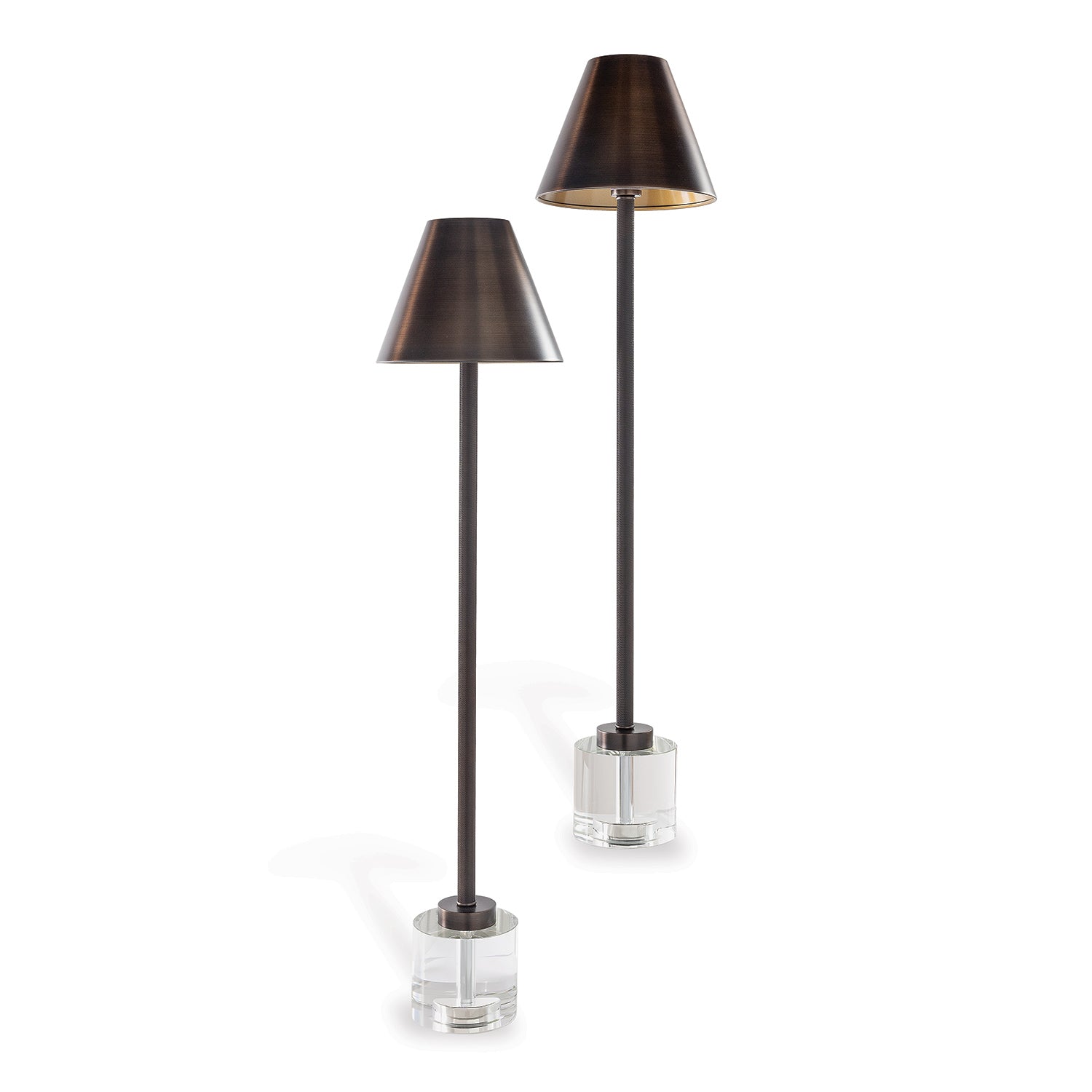 Parliament Crystal/bronze Buffet Lamp (set/2)