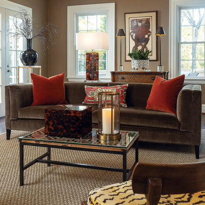 Parliament Crystal/bronze Buffet Lamp (set/2)