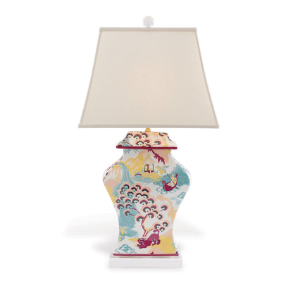 Canton Coral Lamp 33"H