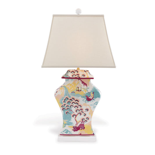 Canton Coral Lamp 33"H
