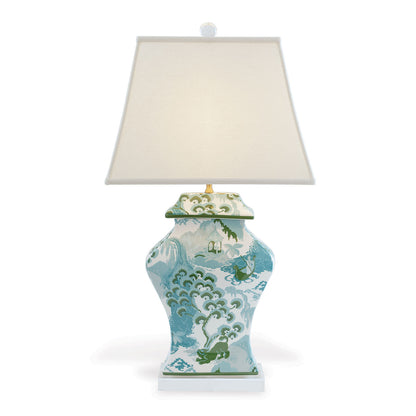 Canton Celadon Lamp