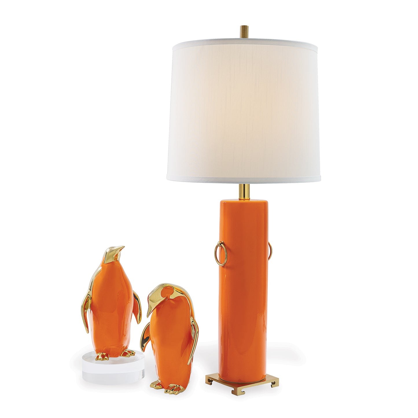 Beverly Orange Lamp