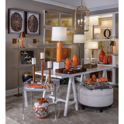 Beverly Orange Lamp