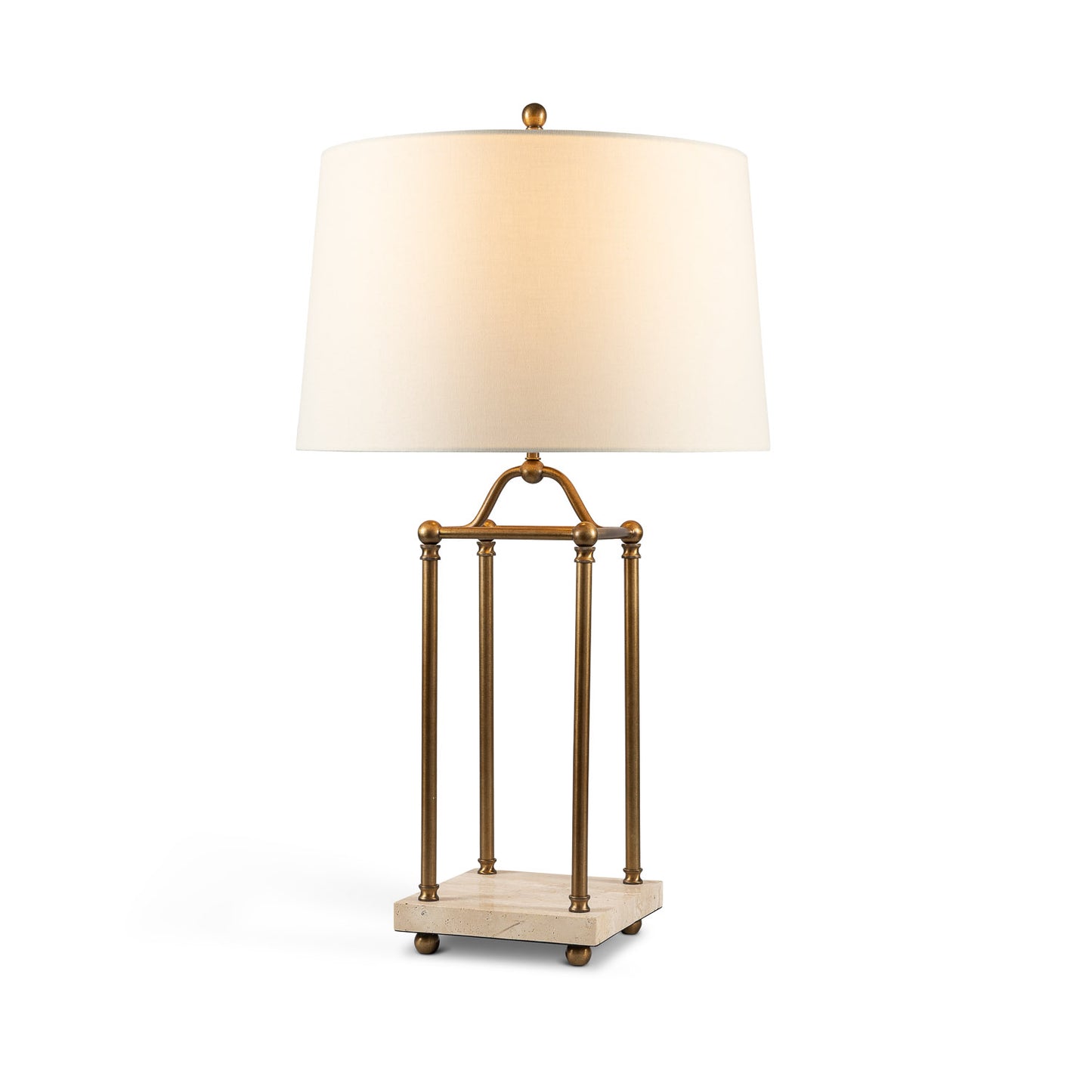 Gazebo Brass Lamp