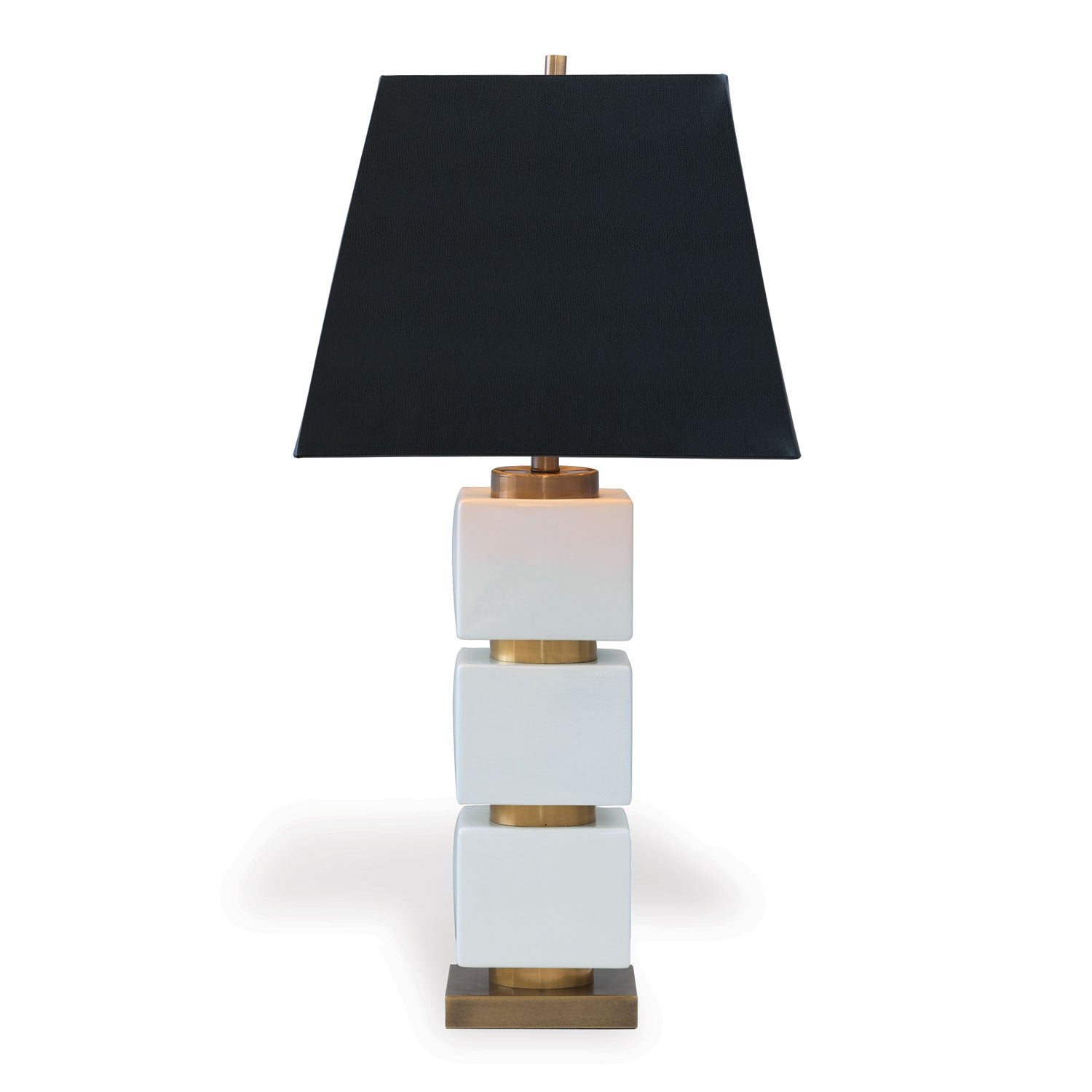 Manhattan Lamp / Black Lizard Shade