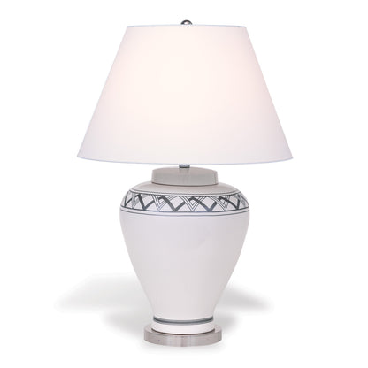 Carlyle Cream Lamp 30"H