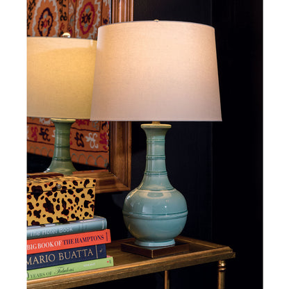 Kelly Celadon Lamp 31"H