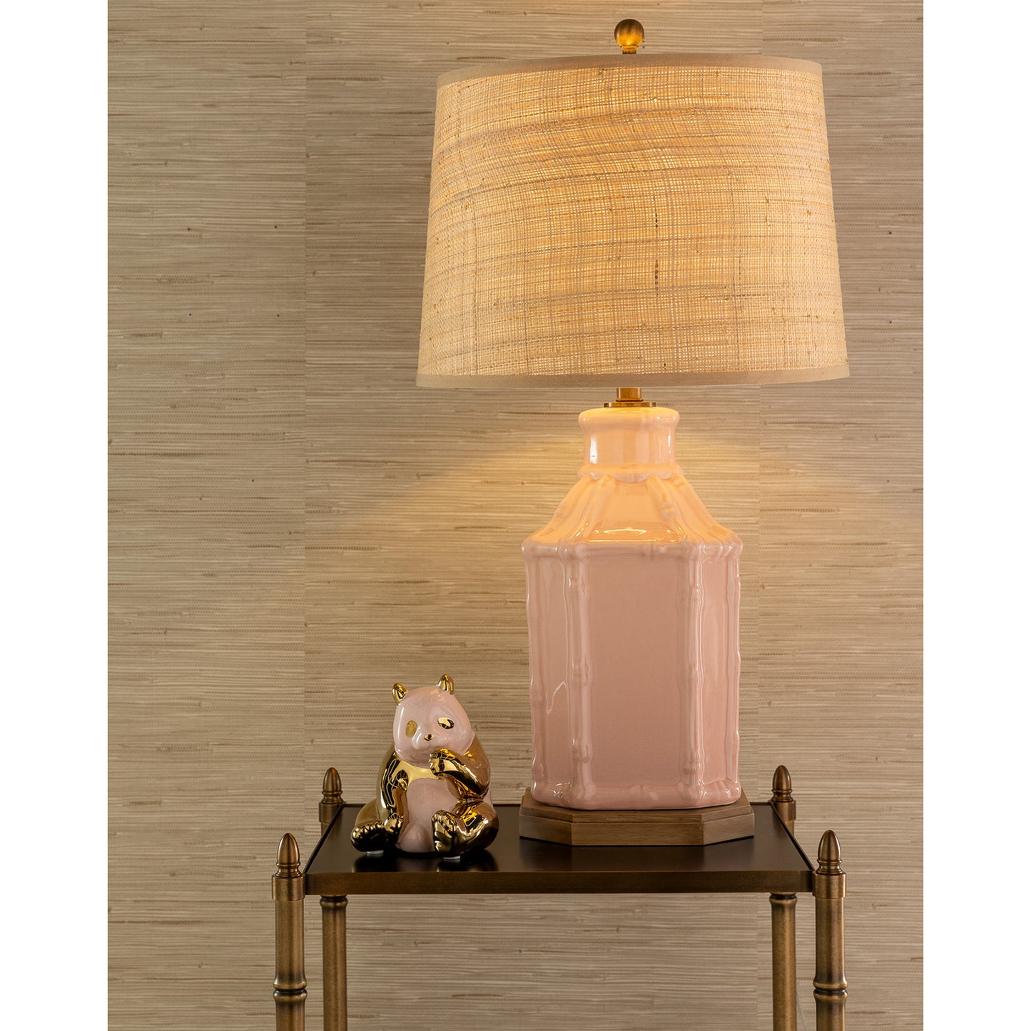 Amelia Pink Lamp