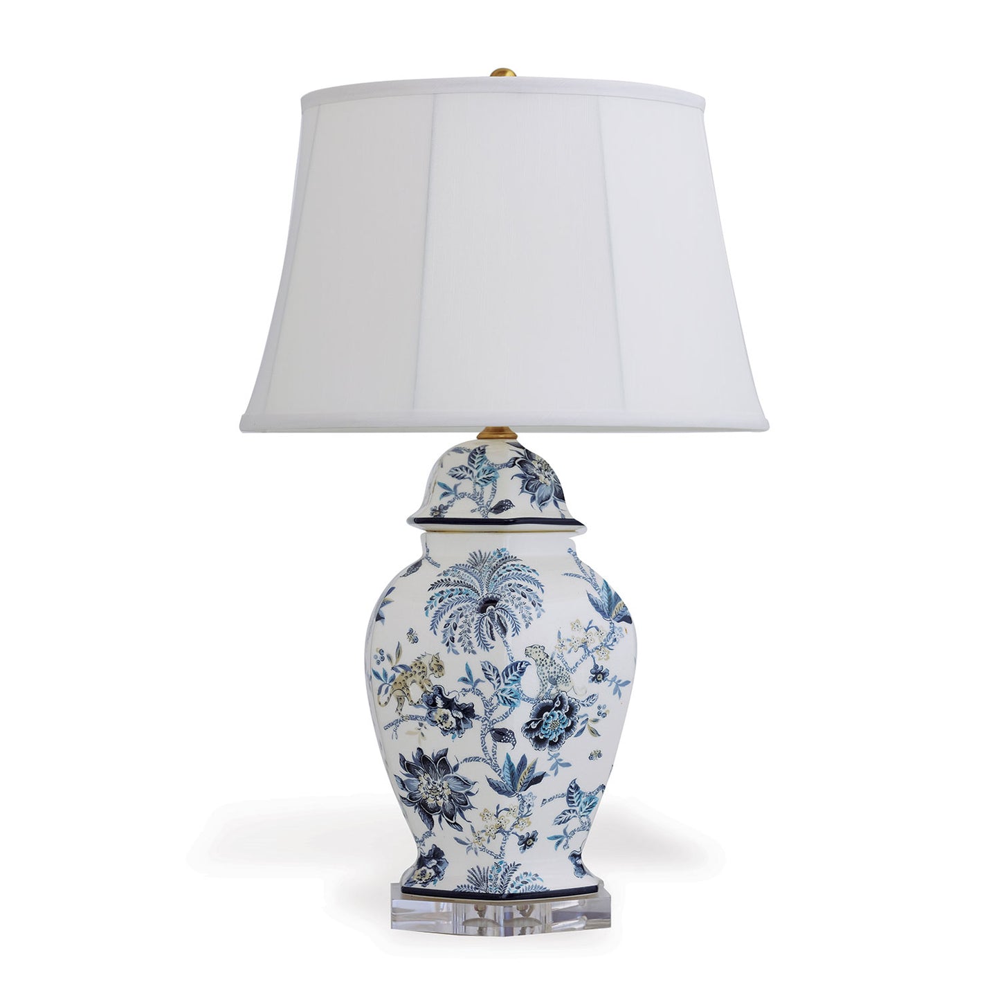 Braganza Blue Hex Lamp