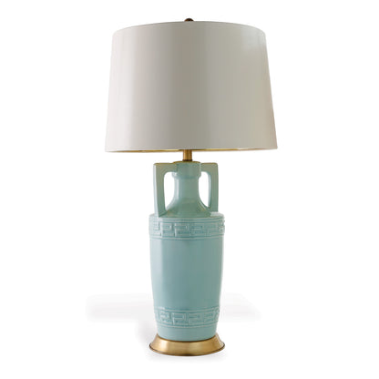 Regency Celadon Lamp