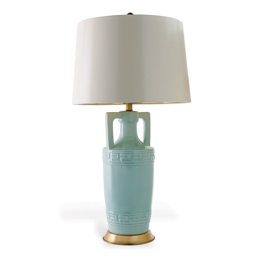 Regency Celadon Lamp