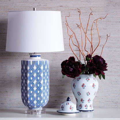 Evelyn Blue Lamp