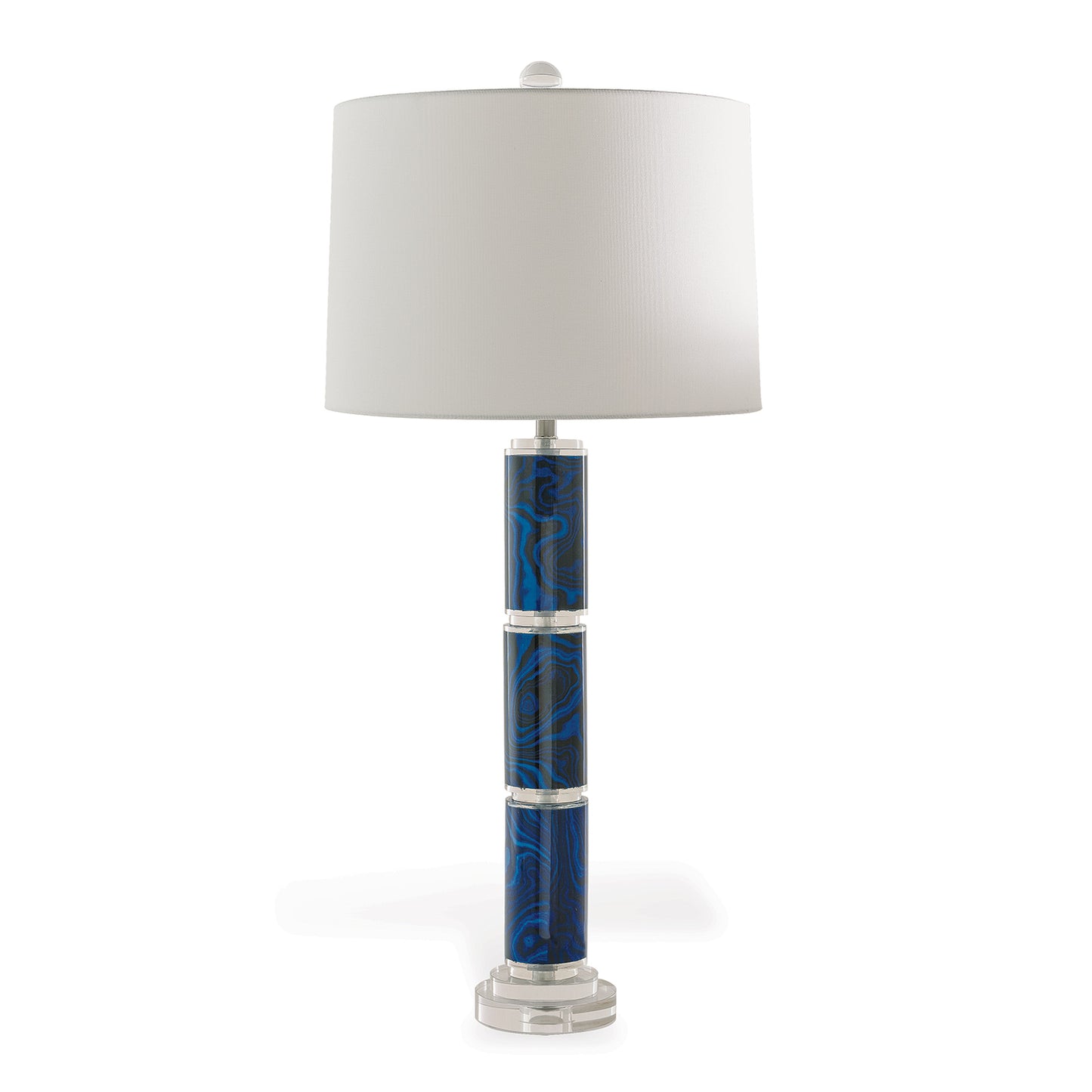 Malachite Blue Lamp