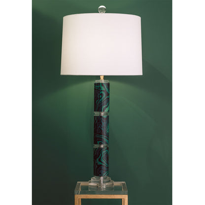 Malachite Green Lamp