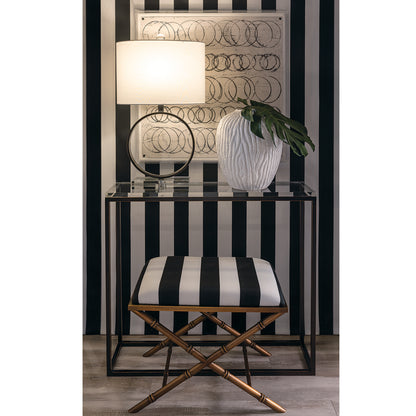 Megan Crystal / Bronze Lamp