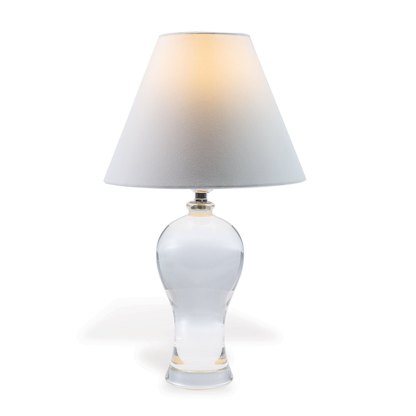 Bari Mini Plum Crystal Lamp
