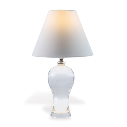 Bari Mini Plum Crystal Lamp