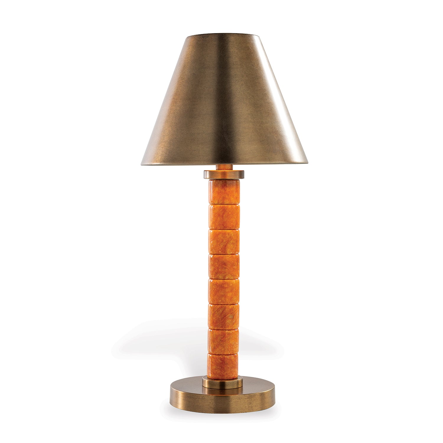 Jade Garden Amber Accent Lamp