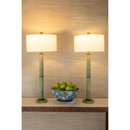 Jade Garden Green Table Lamp