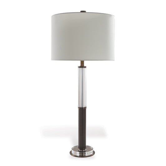 Reynolds Crystal / Bronze Lamp