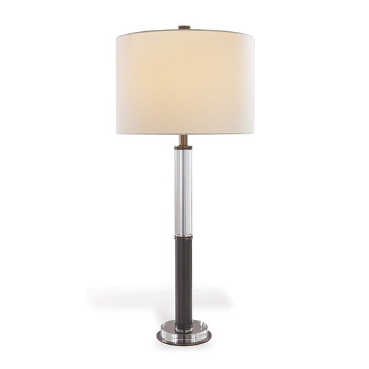 Reynolds Crystal / Bronze Lamp