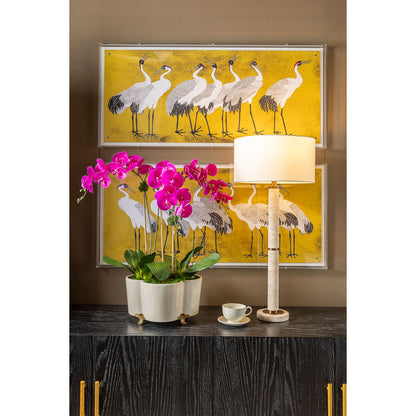 Tivoli Natural / Brass Lamp