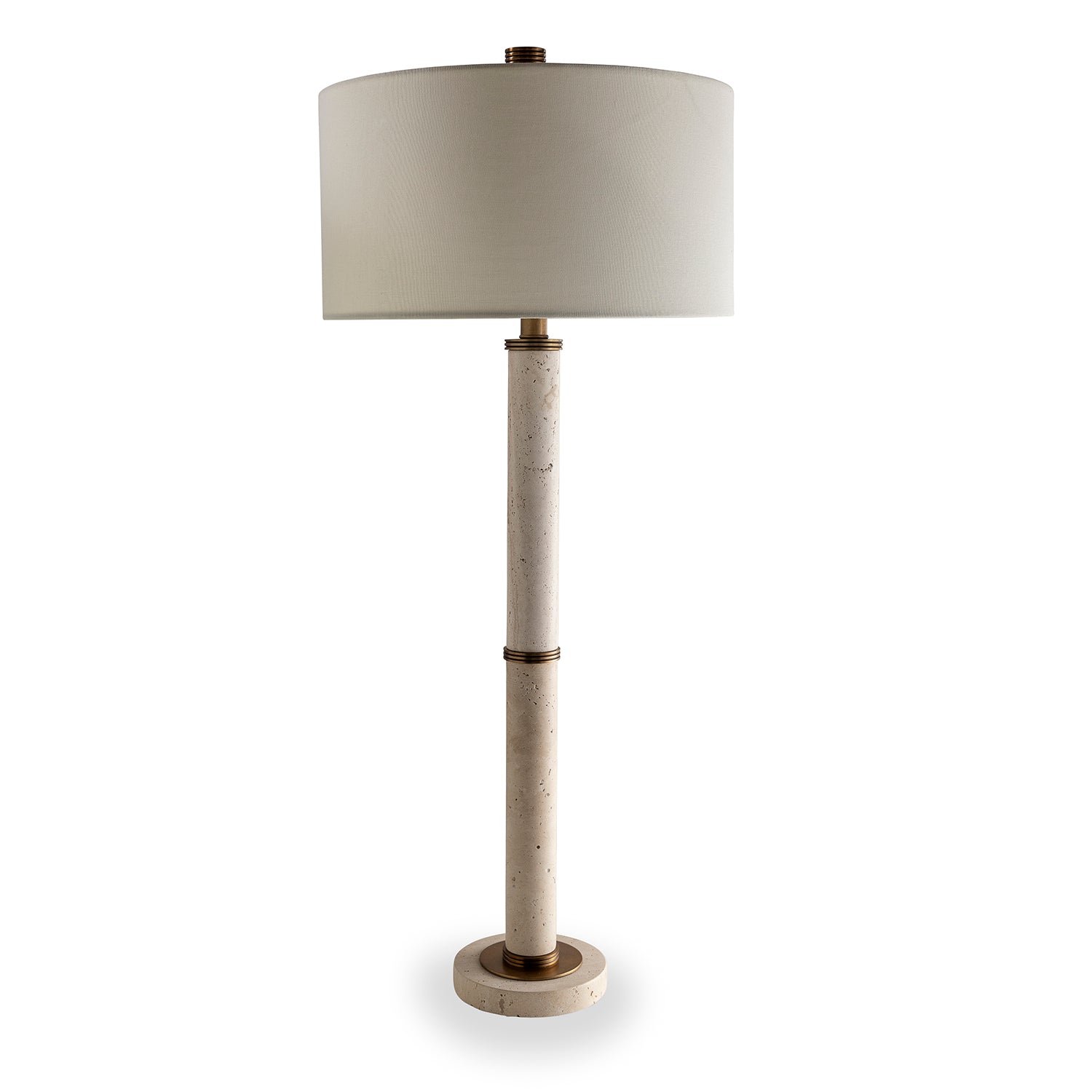 Tivoli Natural / Brass Lamp