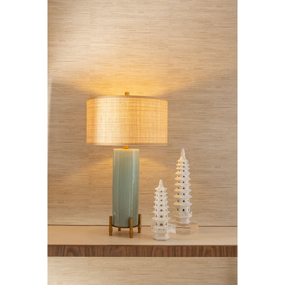 Boca Celadon Lamp