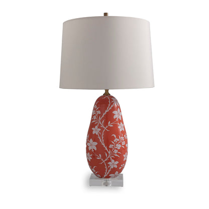 Floral Vine Coral Lamp