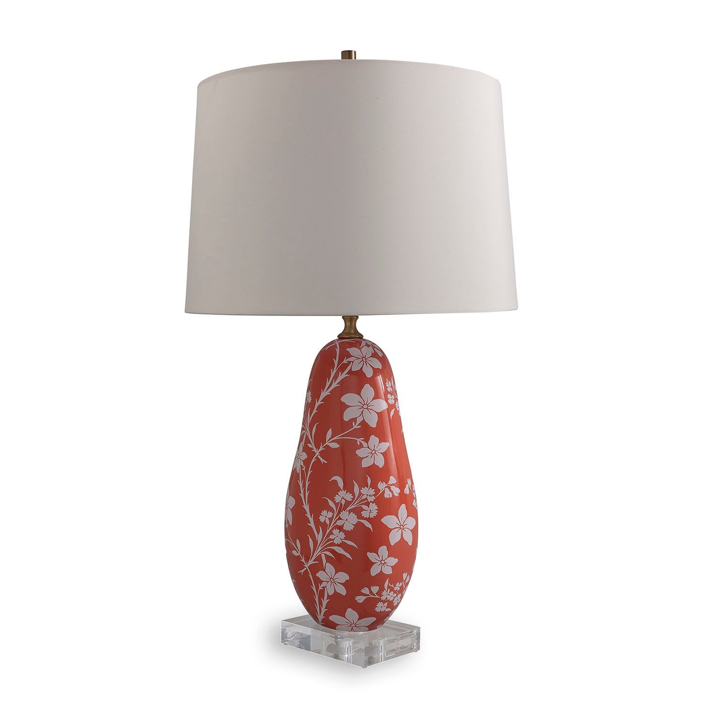 Floral Vine Coral Lamp