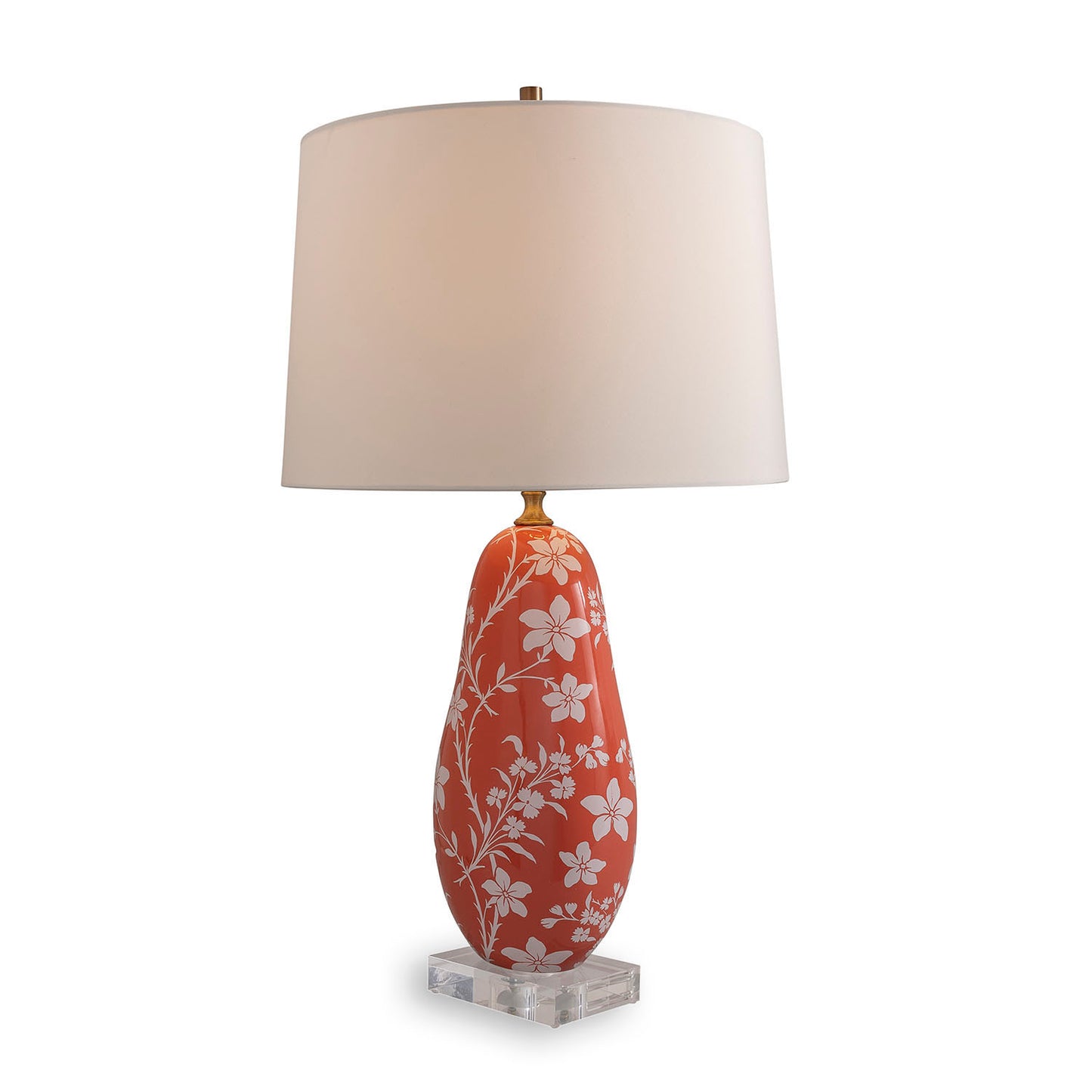 Floral Vine Coral Lamp