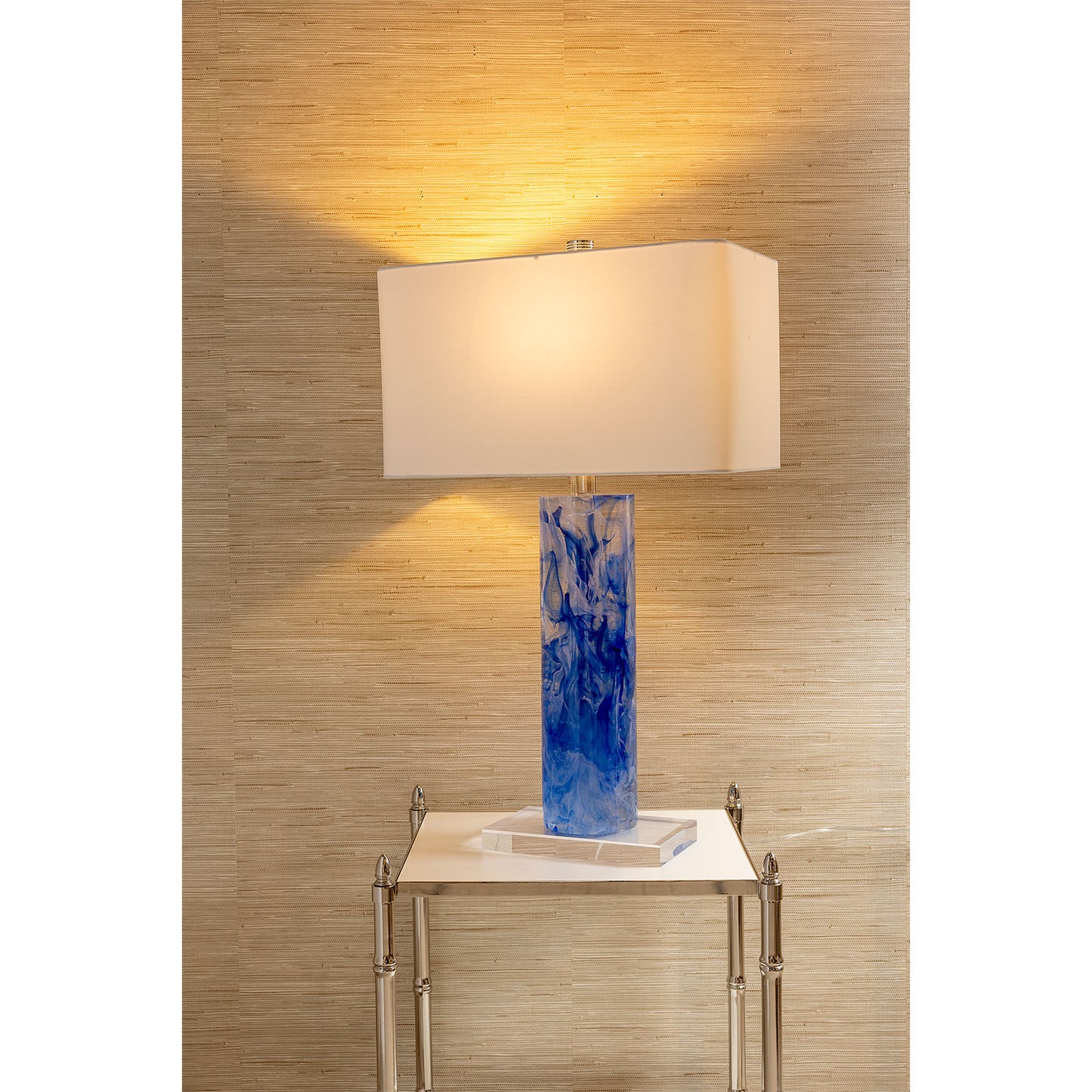 Oceanic Blue Lamp