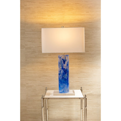 Oceanic Blue Lamp