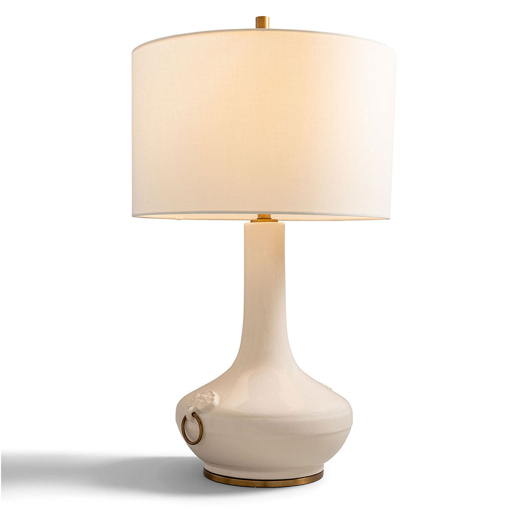 Lotus Cream Lamp