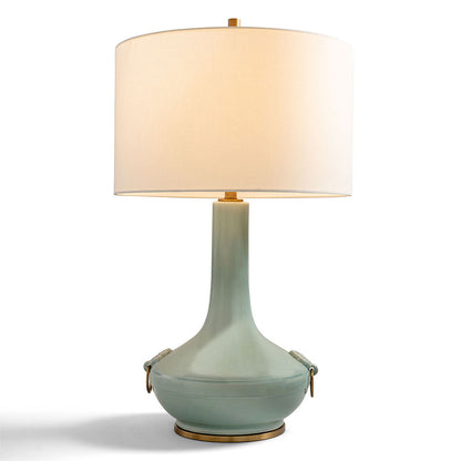 Lotus Celadon Lamp