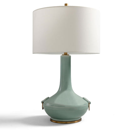 Lotus Celadon Lamp