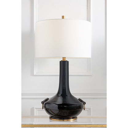 Lotus Black Lamp