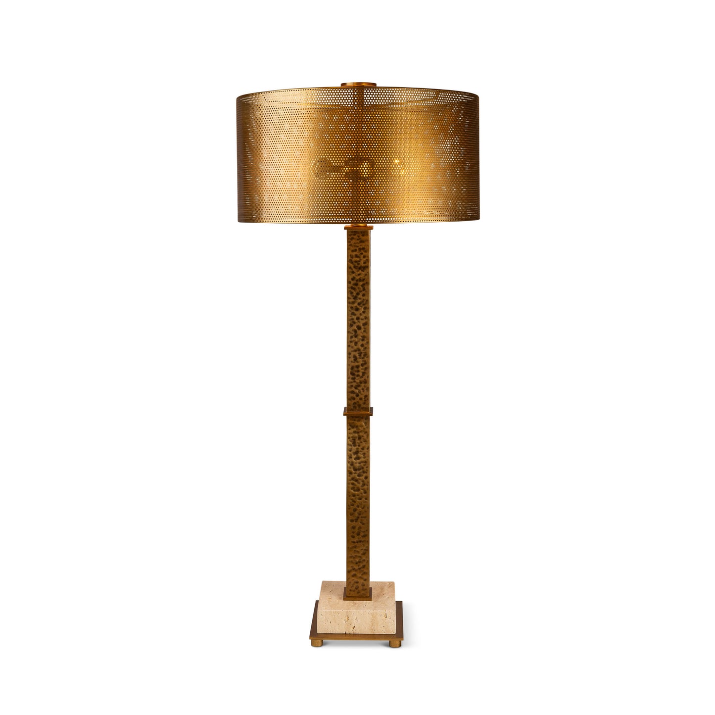 Artemis Travertine Lamp