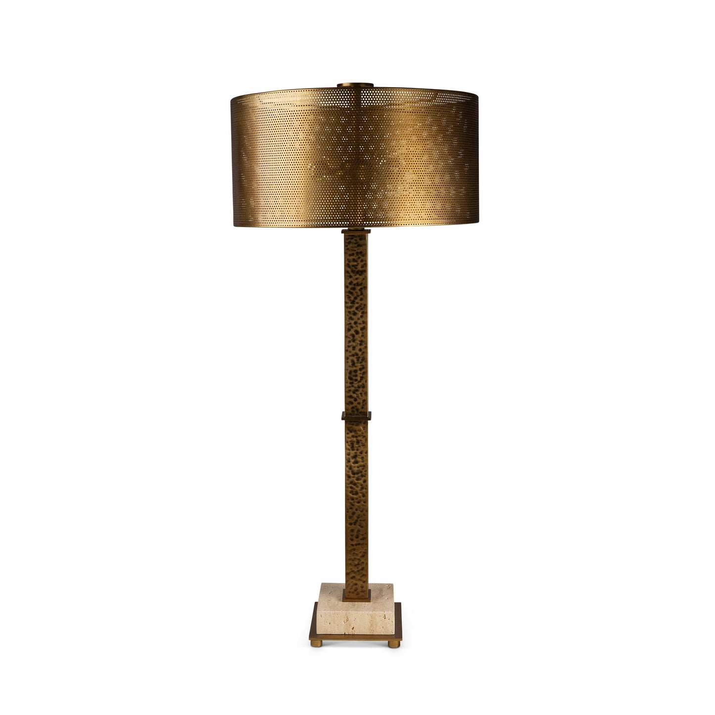 Artemis Travertine Lamp