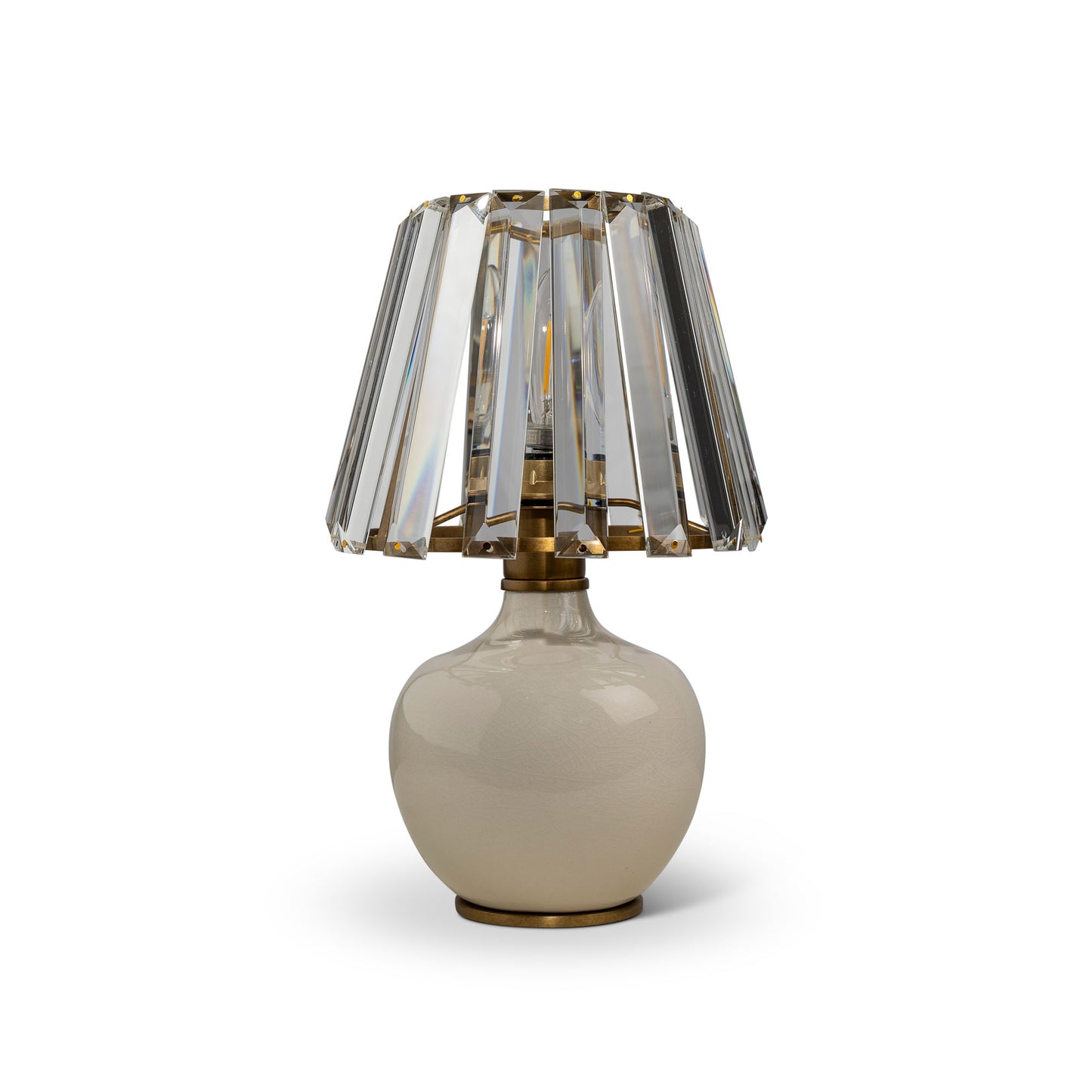 Eclipse Cream Mini Lamp