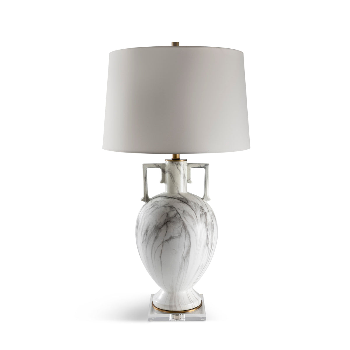 Atelier Lamp White 34"H