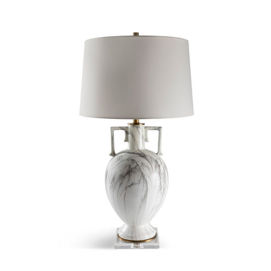 Atelier Lamp White 34"H