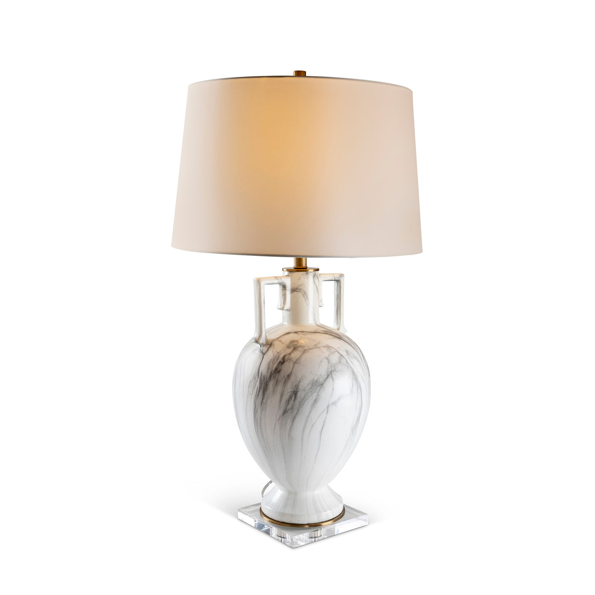 Atelier Lamp White 34"H