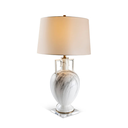 Atelier Lamp White 34"H